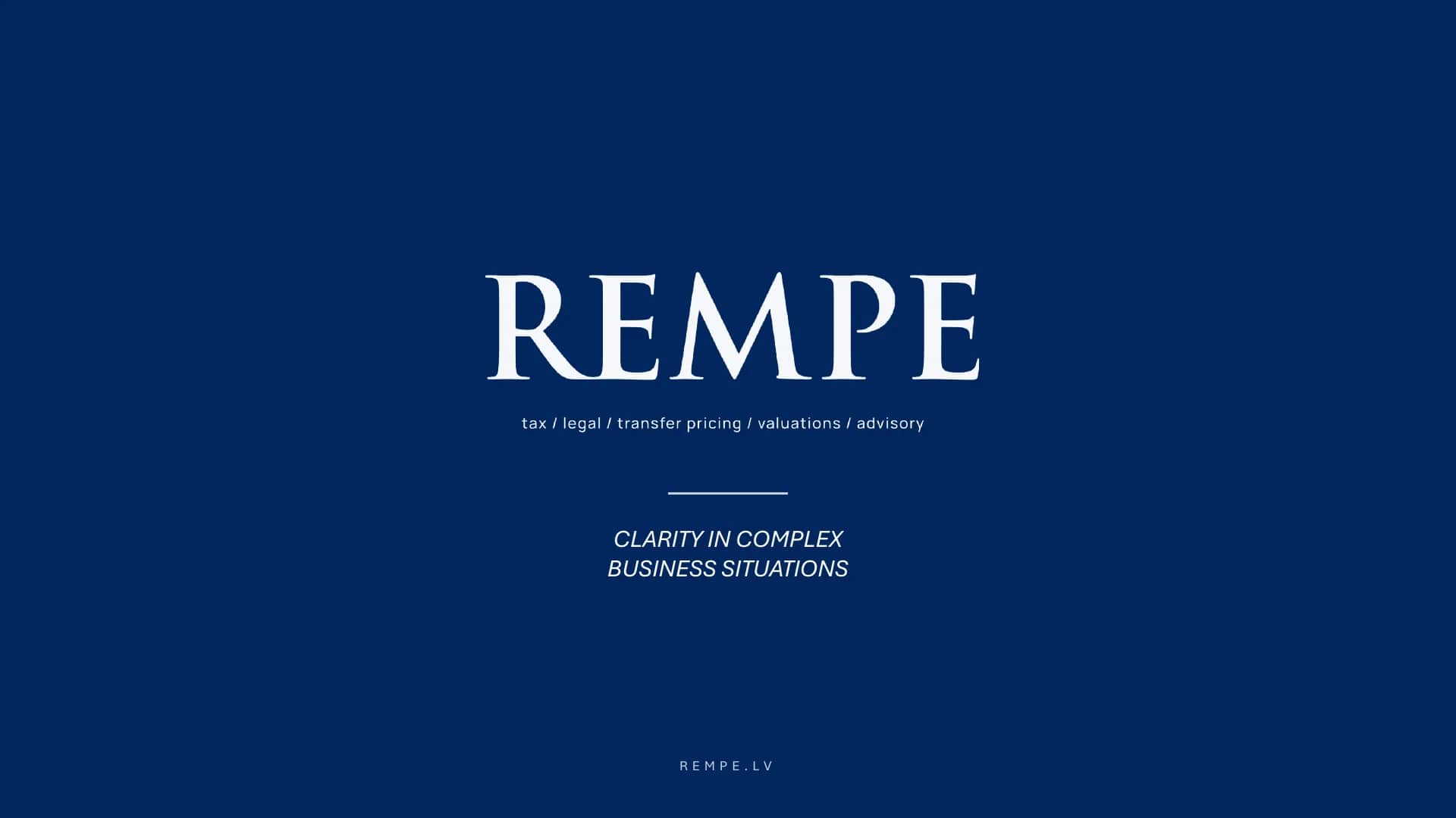 REMPE: clarity in complex business situations.